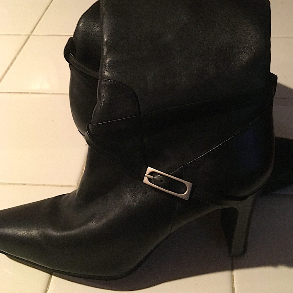 Apostrophe Black Knee High Boots